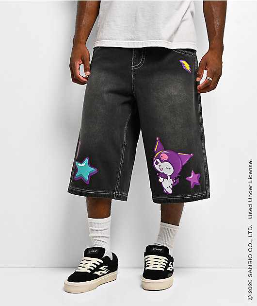 Hello Kitty® and Friends | A.LAB Kuromi™ Tokyo Skate Black Denim